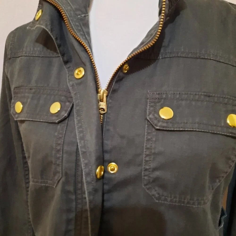 J. Crew Dark Green Field Jacket Size XS